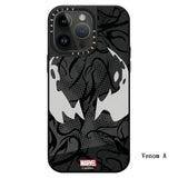 Spider-Man/Venom iPhone exquisite Trend Silicone Anti-collision phone case（Models are only available from iPhone15 to iPhone11）