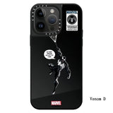 Spider-Man/Venom iPhone exquisite Trend Silicone Anti-collision phone case（Models are only available from iPhone15 to iPhone11）