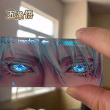 Satoru Gojo's beautiful and cool transparent acrylic card