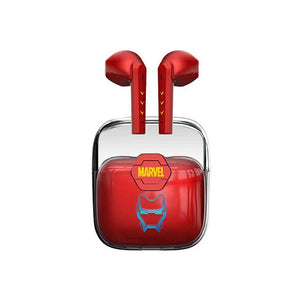 Super Hero Iron Man/Black Panther wireless Bluetooth Headphone, 1 piece BT5.3 low latency gaming headset, TWS hi-Fi stereo sound quality transformer Earphone with microphone Gaming Travel sports Headphones