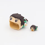 Kamado Tanjirou/Agatsuma Zenitsu Cute And Fun Model Charger Cover Protects Charging Head