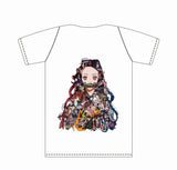 Kamado Nezuko puzzle High appearance level Trend T-shirt cute and handsome characters(The real product is more delicate than the picture.)
