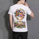 Son Goku Torankusu puzzle High appearance level Trend T-shirt cute and handsome characters(The real product is more delicate than the picture.)