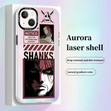 Luffy/Zoro/Shanks Apple exquisite Trend Silicone Anti-collision phone case