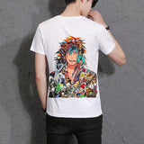 Jiraiya puzzle High appearance level Trend T-shirt cute and handsome characters(The real product is more delicate than the picture.)