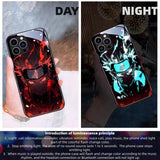 Uzumaki Cool anti-fall and crashworthiness stylish and glowing TPU phone case