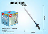 Killer Seven Magic Blade Series Sword 315PCS katana weapons building block(Can be connected to products)