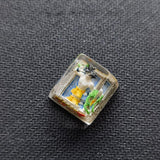 Kame Sennin/Son Goku Creative transparent cute mechanical key cap