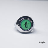 Itachi/Orochimaru/Obito/Pain Akatsuki Set A metal ring（The adjustable、But when the necklace）