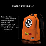 Goku/Vegeta Backpack Sturdy Oversized Capacity Backpack (Suitable for school, travel, work)