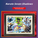 Seven Shadows Collection handsome cartoon handicraft 3D drawing (couples, birthday gifts, portraits)