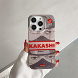 Uzumaki/Sasuke/Kakashi Apple exquisite Trend Silicone Anti-collision phone case