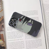 Kakashi/Sasuke Apple silicone crash-resistant phone case（The biggest discount: Buy 1 get 1 free, please mark the free phone case model and style in the order when you buy!）