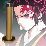 Tanjirou/Zenitsu/Giyuu/Shinobu toy model display with retractable handle Tabletop display