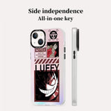 Luffy/Zoro/Shanks Apple exquisite Trend Silicone Anti-collision phone case