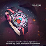 Boruto/Sasuke/Sarada Watch Lucky Stone Watch Three degree waterproof watch Sharingan Watch (exquisite packaging, for couples, for friends, for loved ones)