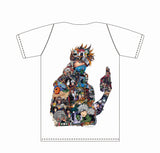 Kakashi puzzle High appearance level Trend T-shirt cute and handsome characters(The real product is more delicate than the picture.)