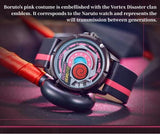 Boruto/Sasuke/Sarada Watch Lucky Stone Watch Three degree waterproof watch Sharingan Watch (exquisite packaging, for couples, for friends, for loved ones)