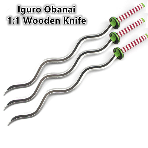 Iguro Obanai Character 1:1 Weapon Wooden Knife