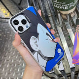 Goku/Vegeta iphone exquisite Trend Silicone Anti-collision phone case