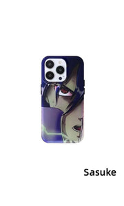 Sasuke/kakshi iPhone EXQUISITE TREND SILICONE ANTI-COLLISION PHONE CASE