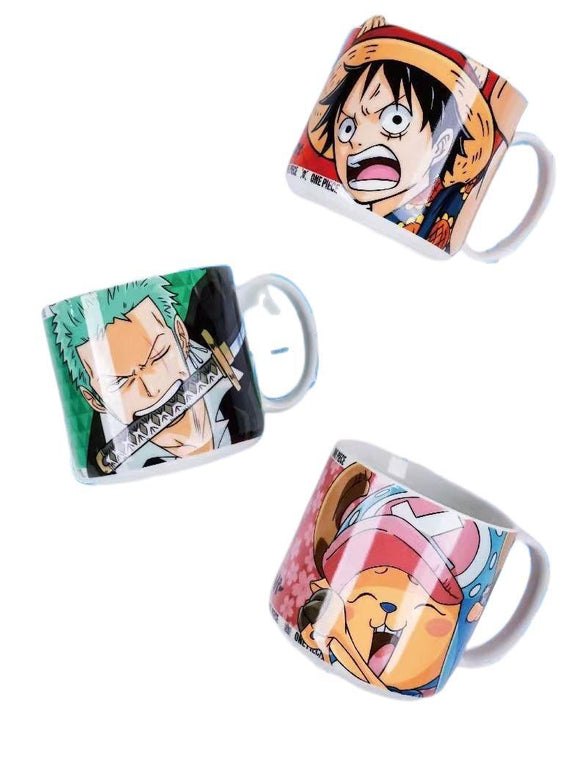 luffy/zoro/chopper Dressrosa series mug cup （perfect for gift）