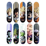 Goku/Vegeta Skateboard Professional Skateboard Exquisite pattern skateboard (size: 80CM×20CM)