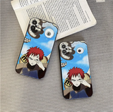 Uchiha Sasuke/Hatake Kakashi Silicone Soft Cool Case For Fun Rotating Sharingan Handmade iPhone Case