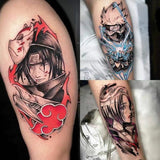 Uchiha Sasuke Cool character tattoo stickers