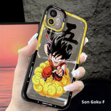 Son Goku/Torankusu/Bejīta Yonsei Android silicone crash-resistant phone case（Only HUAWEI，VIVO，OPPO， MIUI models are available for this phone case. Please mark the style and model when ordering）