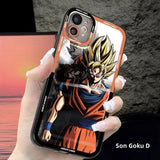 Son Goku/Torankusu/Bejīta Yonsei Android silicone crash-resistant phone case（Only HUAWEI，VIVO，OPPO， MIUI models are available for this phone case. Please mark the style and model when ordering）