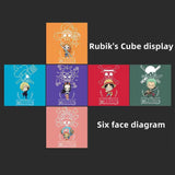 Luffy/Zoro/Nami creative third order Rubik's cube puzzle toy gift