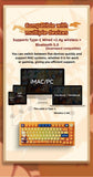 Son Goku Mechanical Keyboard Three-mode wireless RGB backlit gaming office desktop esports Keyboard