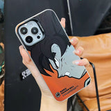 Goku/Vegeta iphone exquisite Trend Silicone Anti-collision phone case