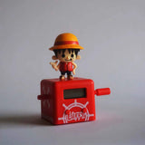 chopper/zoro/luffy/nami/sanji cute mini music box
