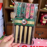nezuko/tanjiro cute chopsticks （family use）