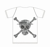 Skull puzzle High appearance level Trend-shirt cute and handsome anime characters (The real thing is more delicate than the picture.)