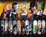 Goku/Vegeta Skateboard Professional Skateboard Exquisite pattern skateboard (size: 80CM×20CM)