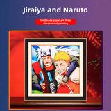 Jiraiya/ Naruto handsome cartoon handicraft 3D drawing (for couples, birthday gifts, portraits)