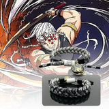 Tanjirou/Nezuko/Zenitsu/Kyoujurou bracelet shoelace braided hand rope A bracelet suitable for gifts (for lovers, for friends, for relatives)