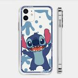 Stitch Apple silicone crash-resistant phone case(Suitable for various iPhone models，When buying please Notes your iPhone model)