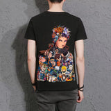 Uchiha Obito puzzle High appearance level Trend T-shirt cute and handsome anime characters(The real thing is more delicate than the picture.)