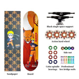 Boruto/Sarada Skateboard Professional skateboard Exquisite pattern skateboard (size: 80CM×20CM)