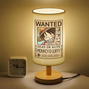 Luffy/Zoro small table lamp led lamp Student eye protection warm lamp (can learn office)