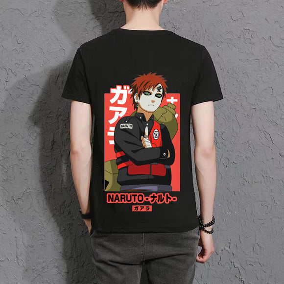 【11】Gaara High appearance level Trend T-shirt cute and handsome anime characters(The real thing is more delicate than the picture.)