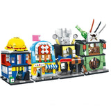 Luffy/Chopper/Zoro/Sanji interesting assemble scenario Building blocks toy (96pcs zoro luffy chopper sanji )