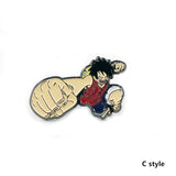 Creative character metal brooches and badges(Can be decorated on clothes or bags)