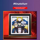 Minatohan handsome cartoon handicraft 3D drawing (couples, birthday gifts, portraits)