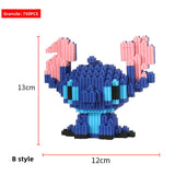 Stitch/Angel modelling lovely cartoon Character model building block assembly toy