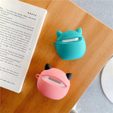 Kamado Tanjirou Suitable for Apple AIRPOds 1/2 generation ear case Pro3 silicone soft protection